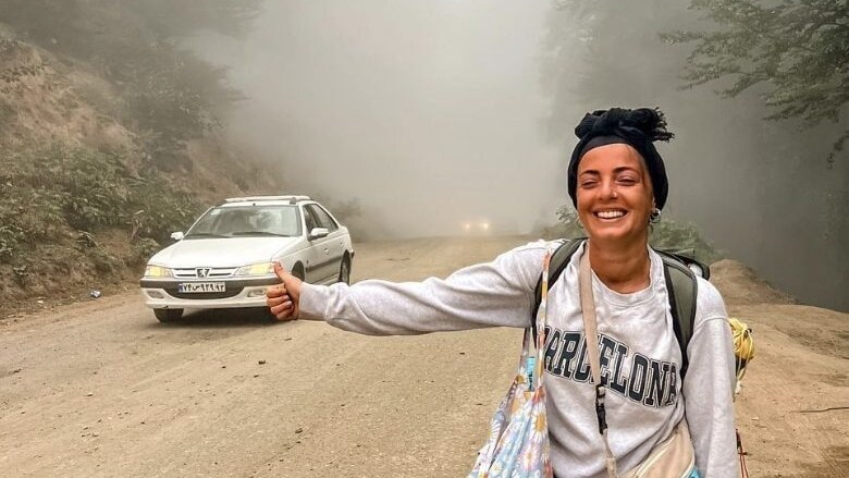 Alessia Piperno in viaggio