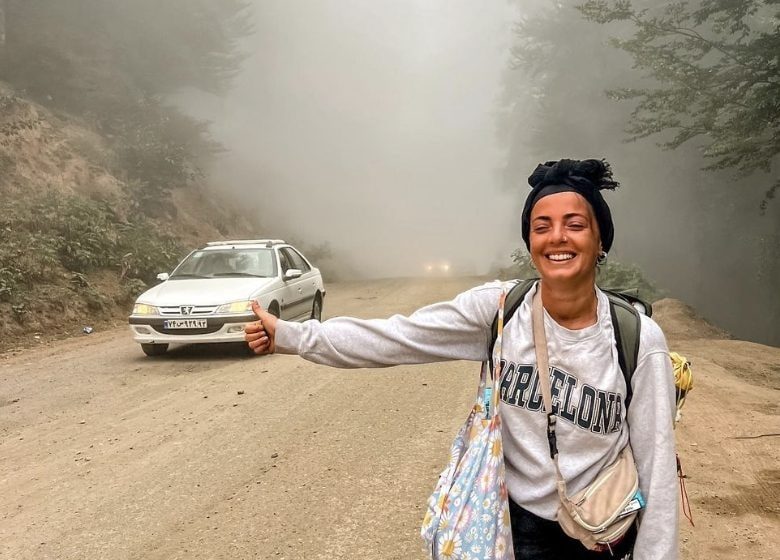 Alessia Piperno in viaggio