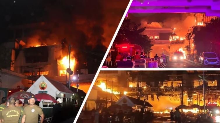 Cambogia, incendio in un hotel casinò: almeno 10 morti e 30 feriti