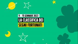 La classifica dei segni più fortunati per la settimana dal 9 al 15 gennaio