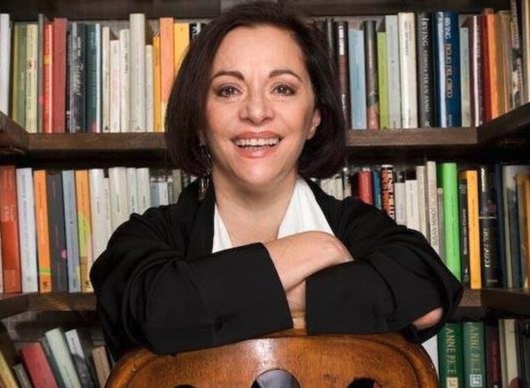 Paola Calvetti, giornalista e scrittrice.