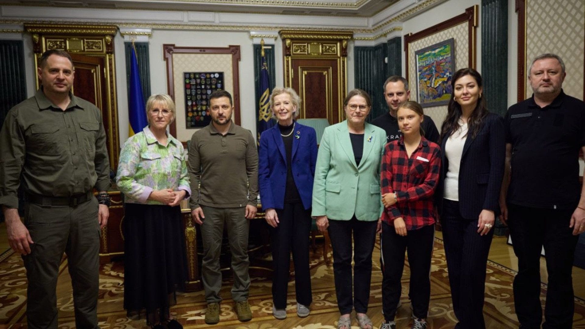Zelensky incontra Greta Thunberg a Kiev: “Dalla Russia il più grande ...