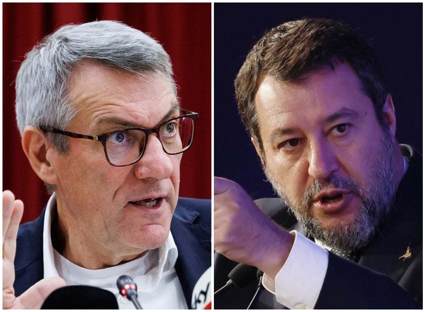 Landini critica il dl Sicurezza: "Non si può instaurare uno stato di polizia", replica di Salvini: "Delira"