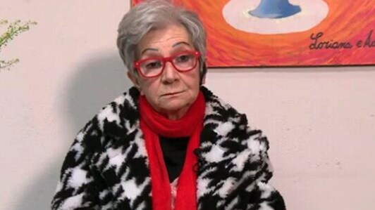 Bice Gullotta (Screen da Pomeriggio 5).