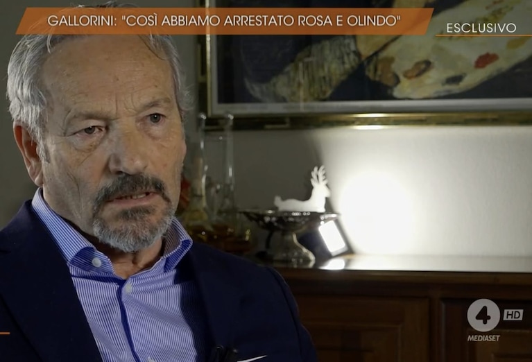 L'ex comandante Gallorini a Quarto Grado".