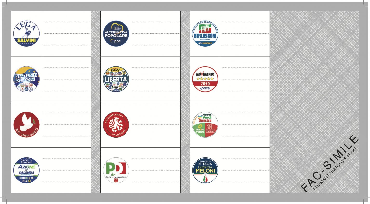 votazione 8 e 9 giugno