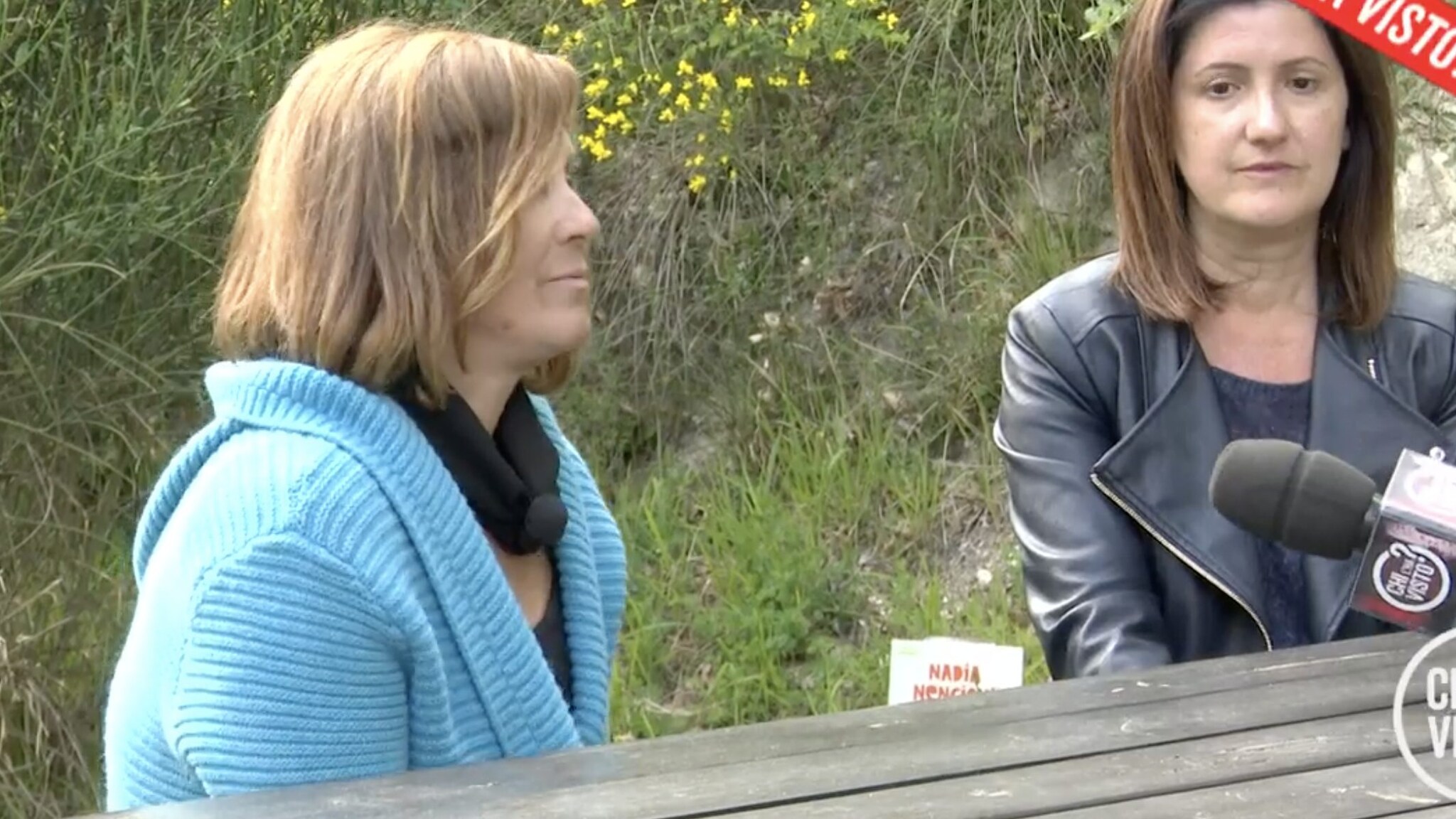 Milena Santirocco intervistata da Chi l'ha Visto?.