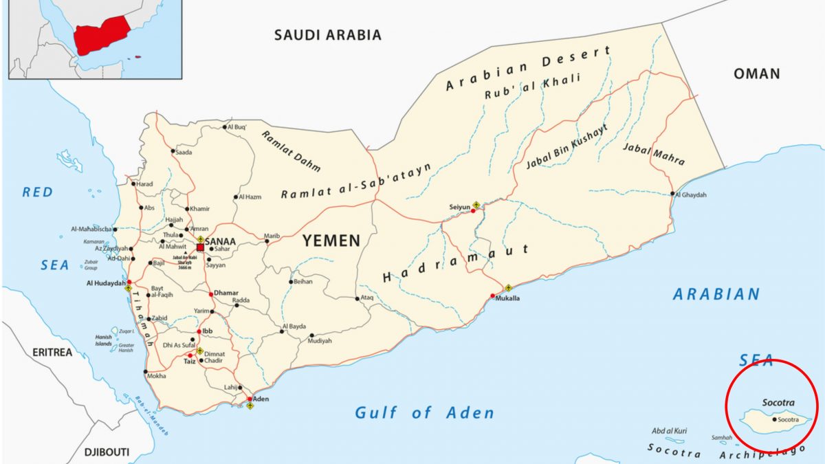 L’isola di Socotra.
