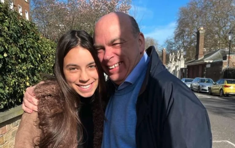 Hannah Lynch e il padre Mike.