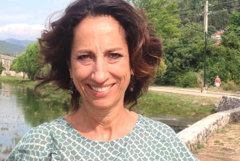 La giornalista Rai Lucia Goracci.
