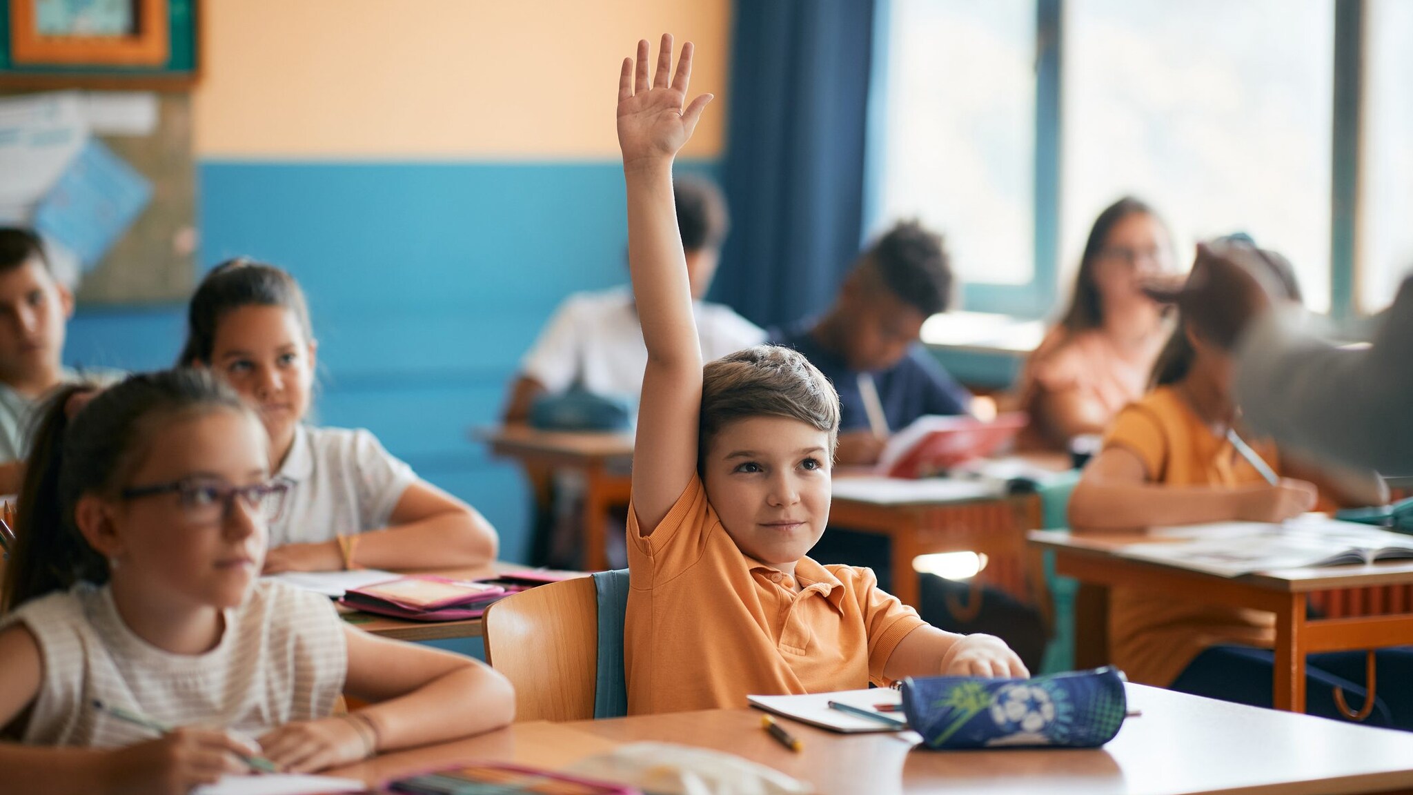 bimbo bravo a scuola