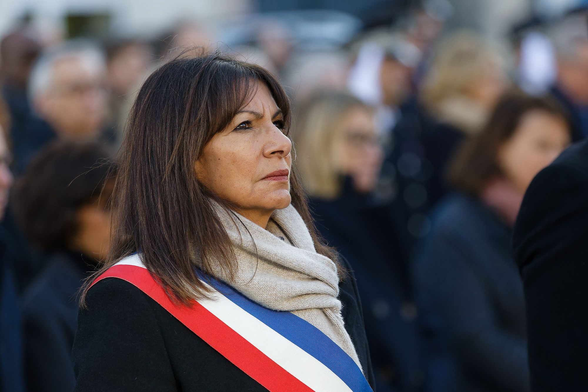 Anne Hidalgo, 66 anni, sindaca di Parigi