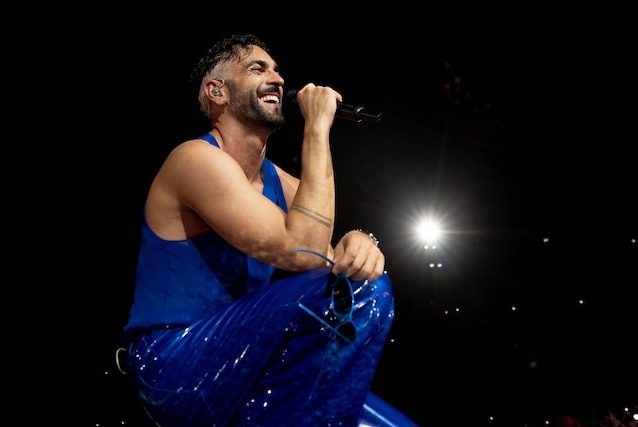 Marco Mengoni al Maradona di Napoli – ph Comunicarlo