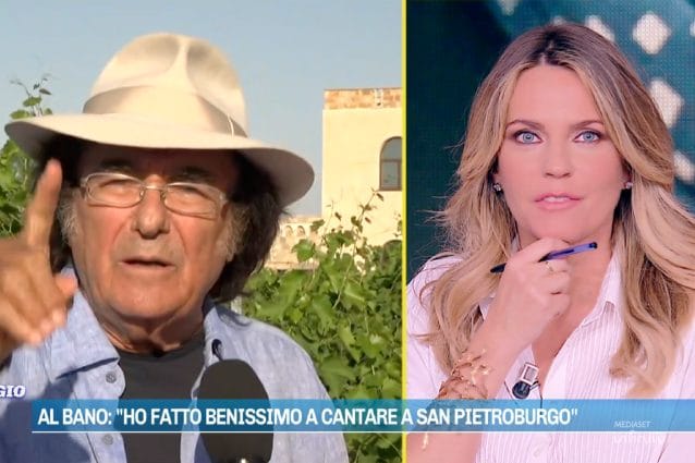 Al Bano non si pente del concerto in Russia: "Ho fatto benissimo, non c'era niente di politico. Canterei anche in Ucraina"