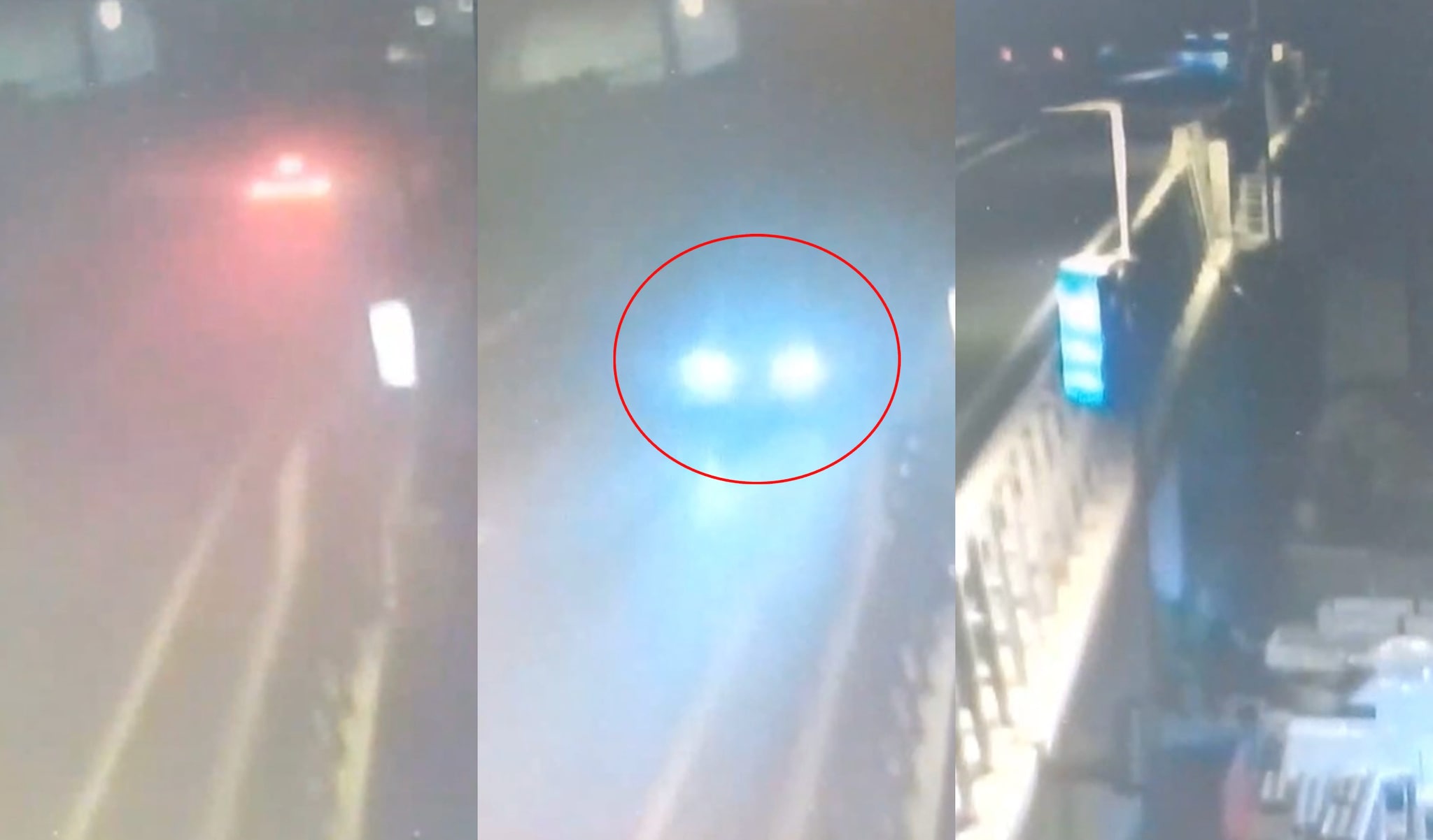 Ubriaco contromano in autostrada, si ferma in corsia di sorpasso e crolla sul volante: la scena in un video