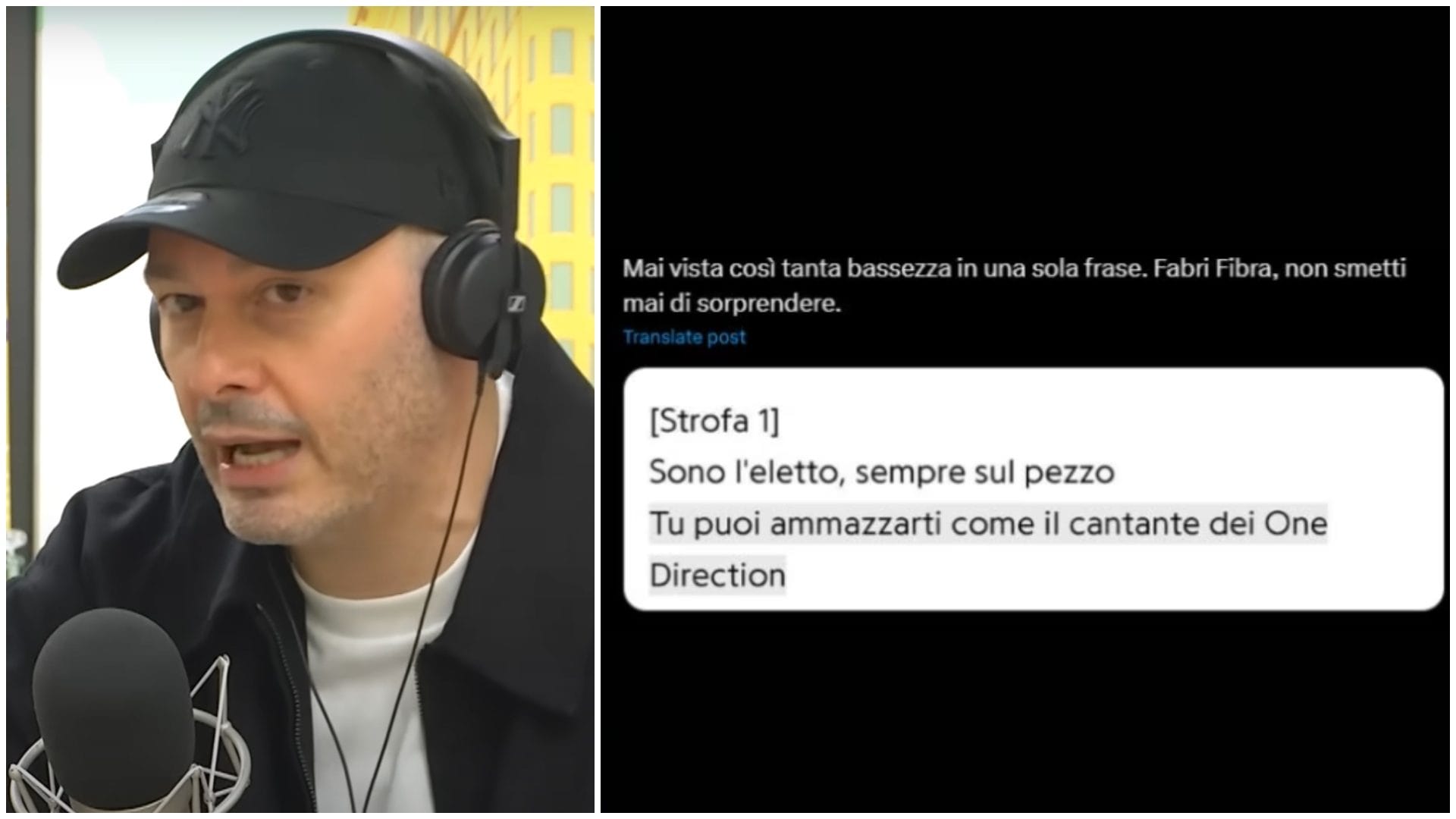 Fabri Fibra risponde alle critiche dei fan di Liam Payne: "Sono violenti, mi dicono che devo morire"