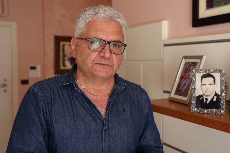 Bruno D'Alfonso, figlio dell'appuntato Giovanni ucciso dalle BR