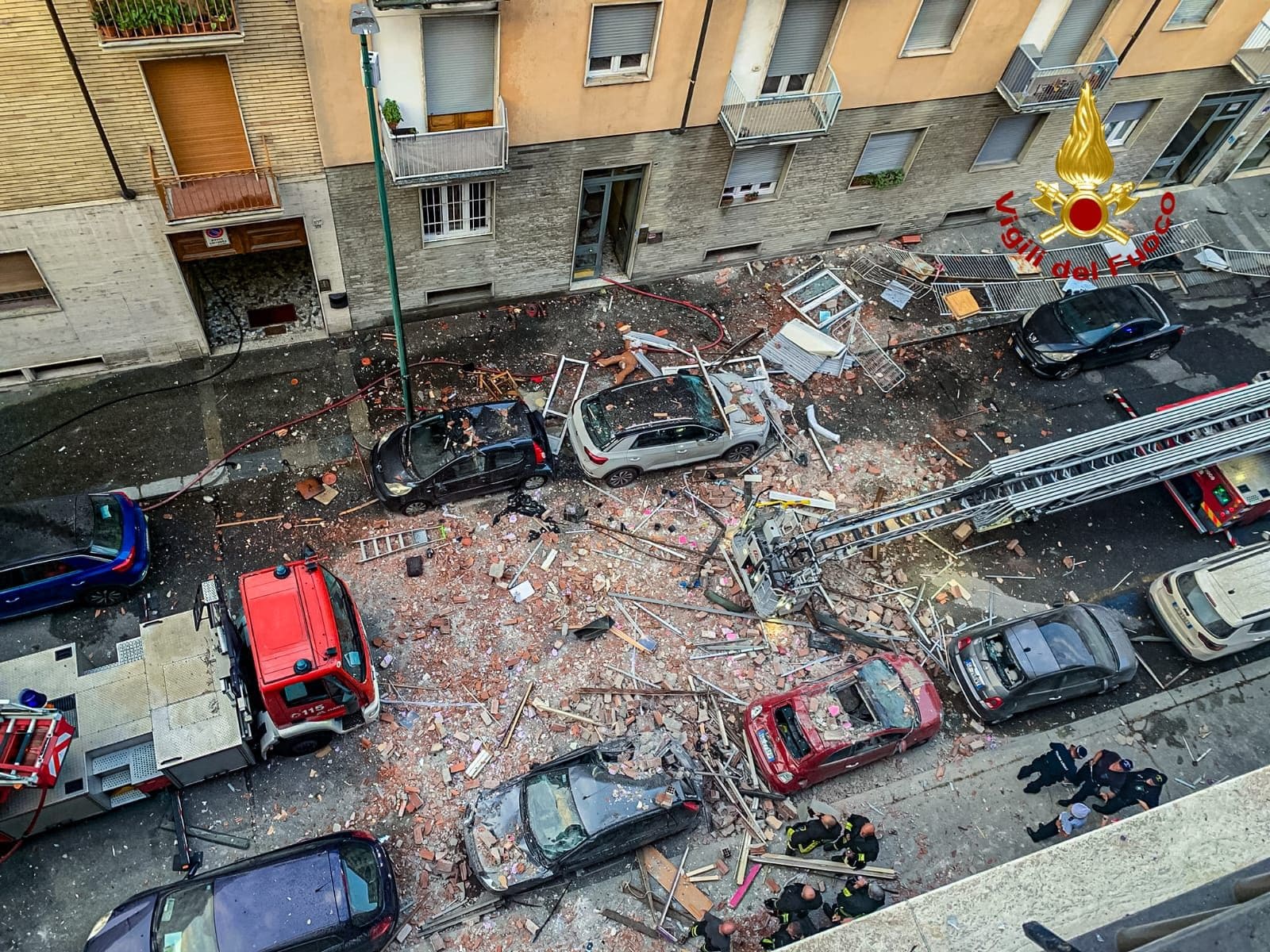 Esplosione di via Nizza a Torino, svolta nelle indagini: arrestato vigilante, voleva colpire l’ex compagna