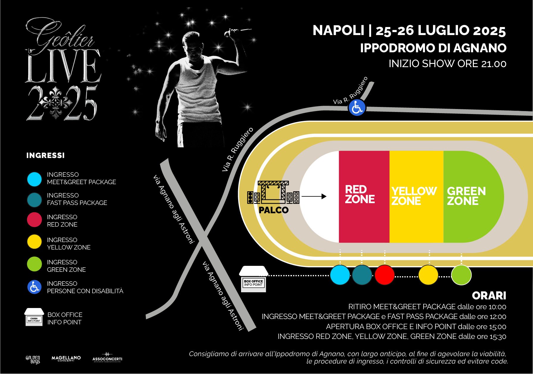 Geolier all’Ippodromo di Agnano, 2025