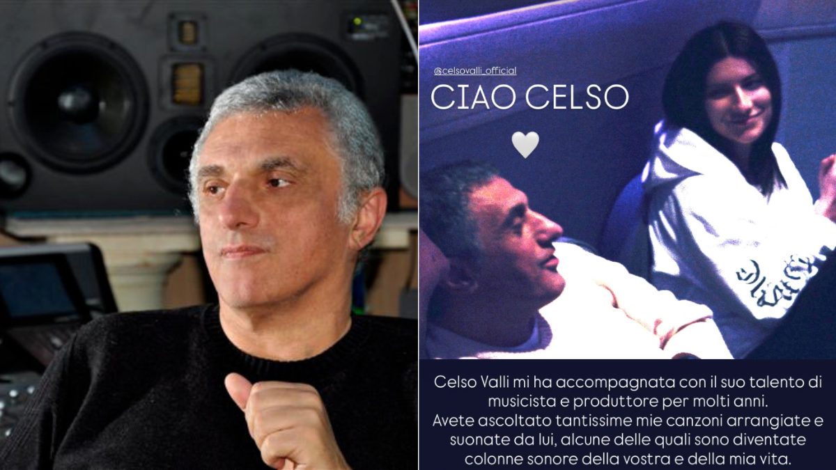 Celso Valli e Laura Pausini, via IG