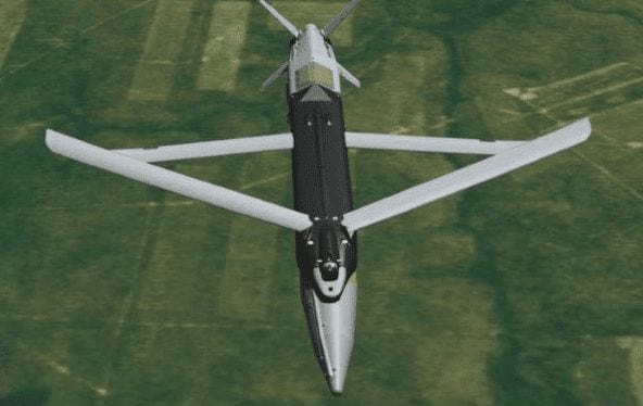 Una bomba GBU–39. Immagine dal sito MBDA