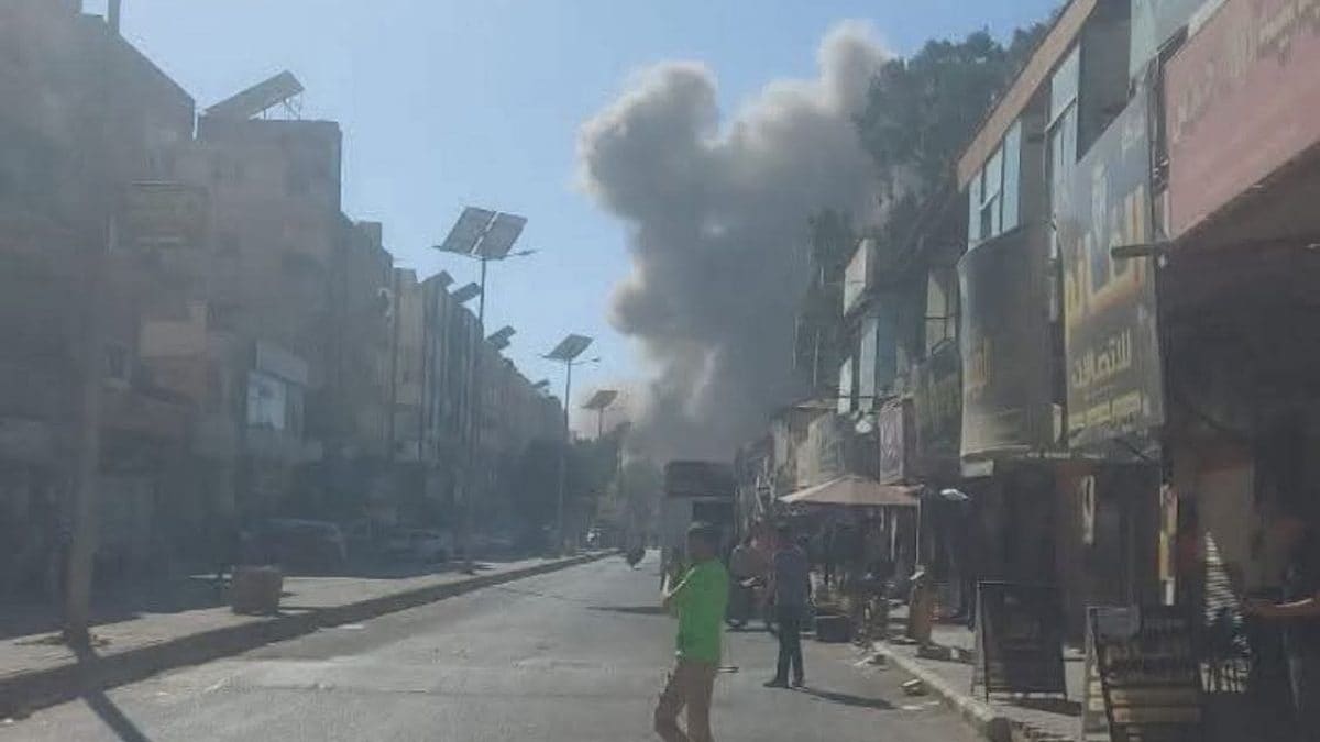 Bombardamenti israeliani sulla città di Daraa, Sira