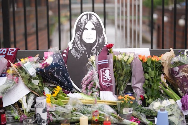 La Panchina dedicata ai Black Sabbath a Birmingham – ph Christopher Furlong:Getty Images