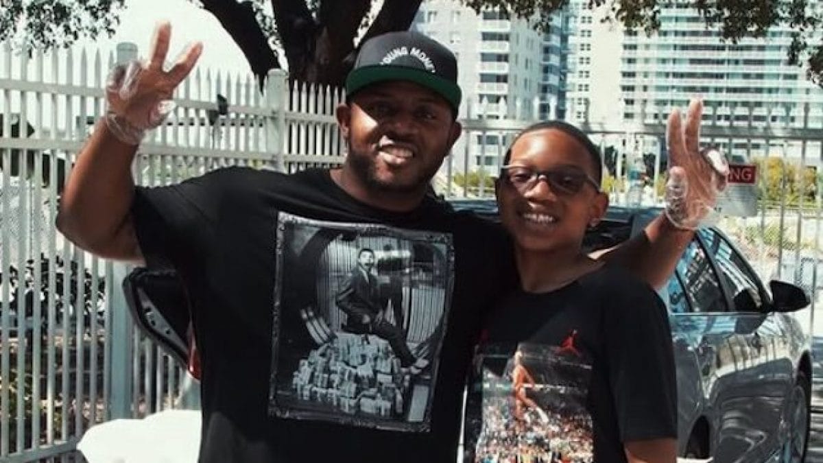 Mack Maine col figlio su Instagram