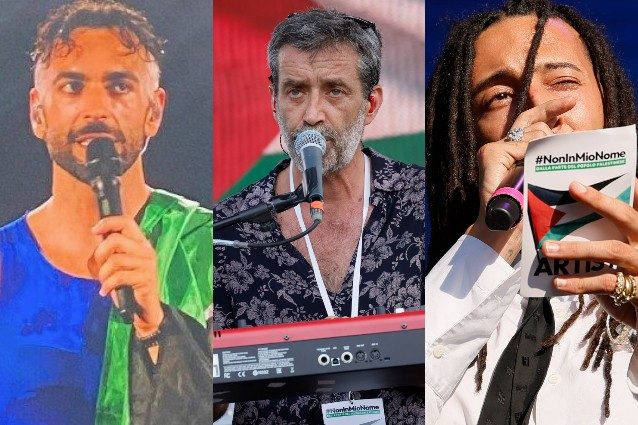 Da Mengoni a Ghali: se il problema è il supporto dei cantanti alla Palestina invece di migliaia di morti innocenti