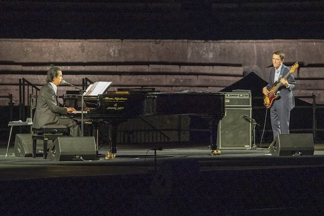 Nick Cave e Colin Greenwood – ph Silvia Vacca