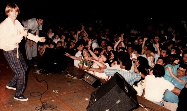 Nino D’Angelo in concerto negli anni 80