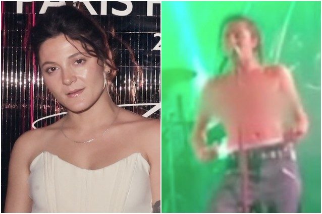 Subisce un'aggressione sessuale durante il concerto, la cantante termina l'esibizione in topless
