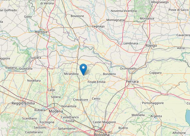 Terremoto in Emilia, scossa di magnitudo 3.6 a San Felice sul Panaro: avvertita a Modena e Bologna