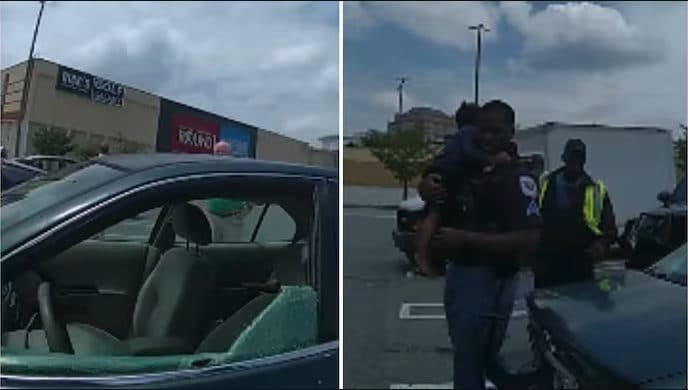 Come la polizia ha liberato due bambini intrappolati sotto il sole: l'auto aveva raggiunto i 47°C