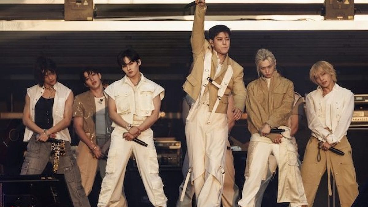 Stray Kids in concerto – ph Vianney Le Caer:Invision:AP