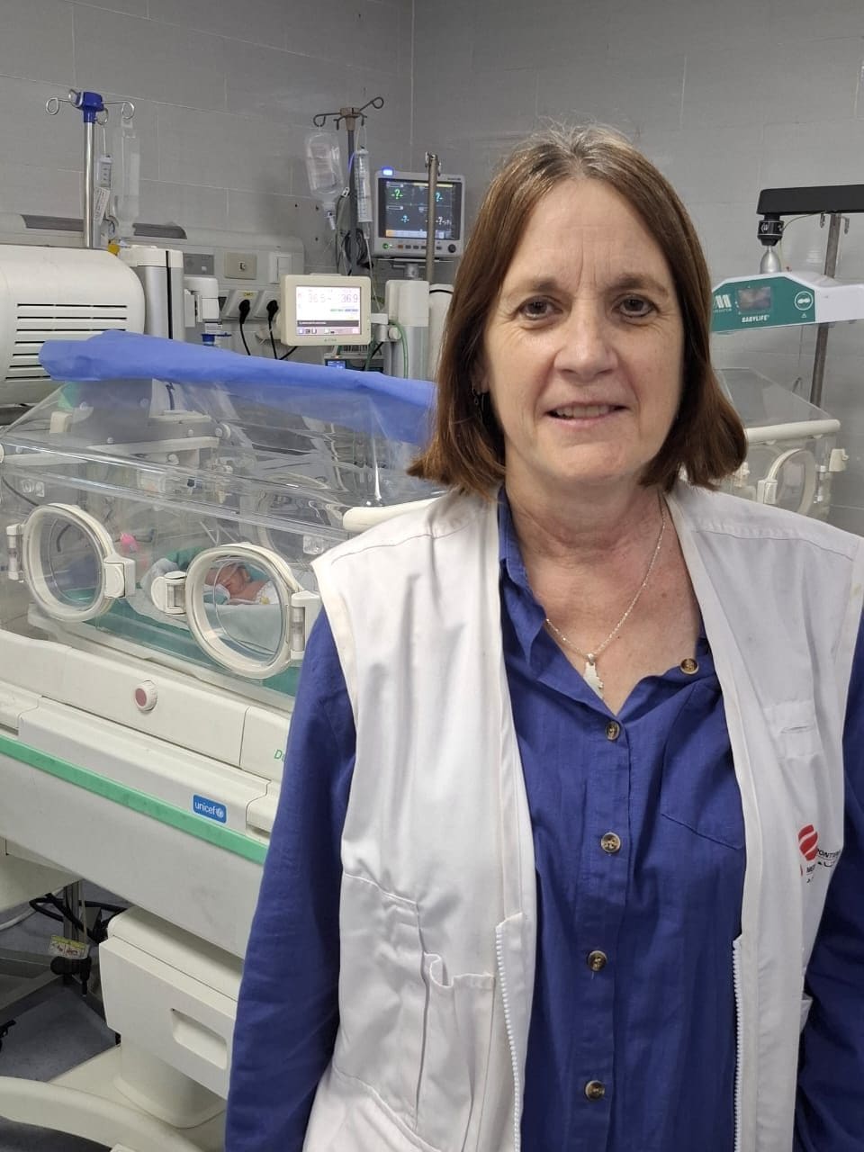 Joanne Perry, dottoressa di Medici Senza Frontiere (MSF)