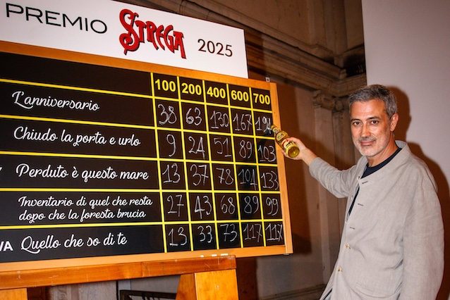 Andrea Bajani al Premio Strega