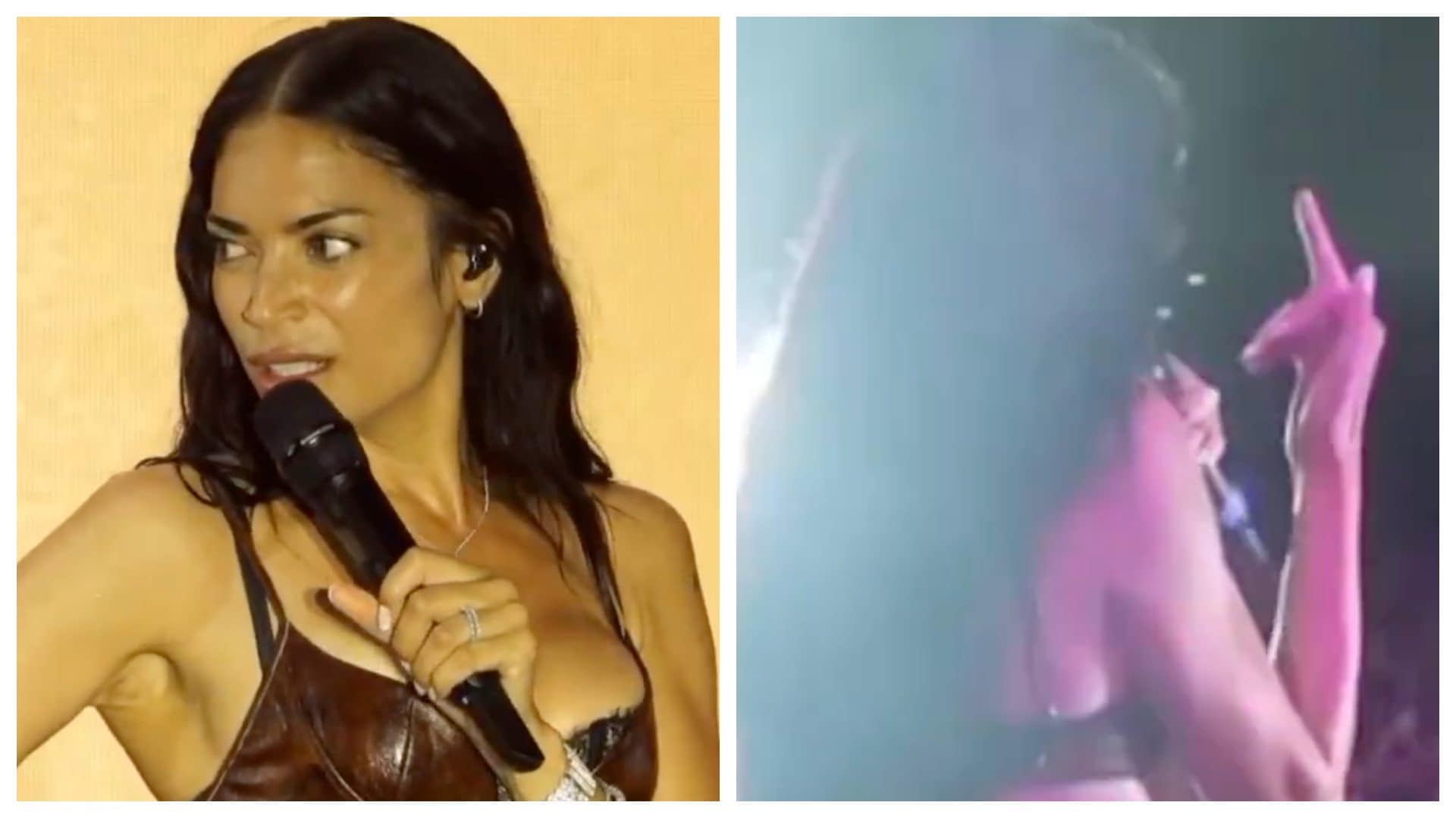 Elodie si irrita durante il concerto: "Due tipi non mi stanno tanto simpatici. Volevo litigare"