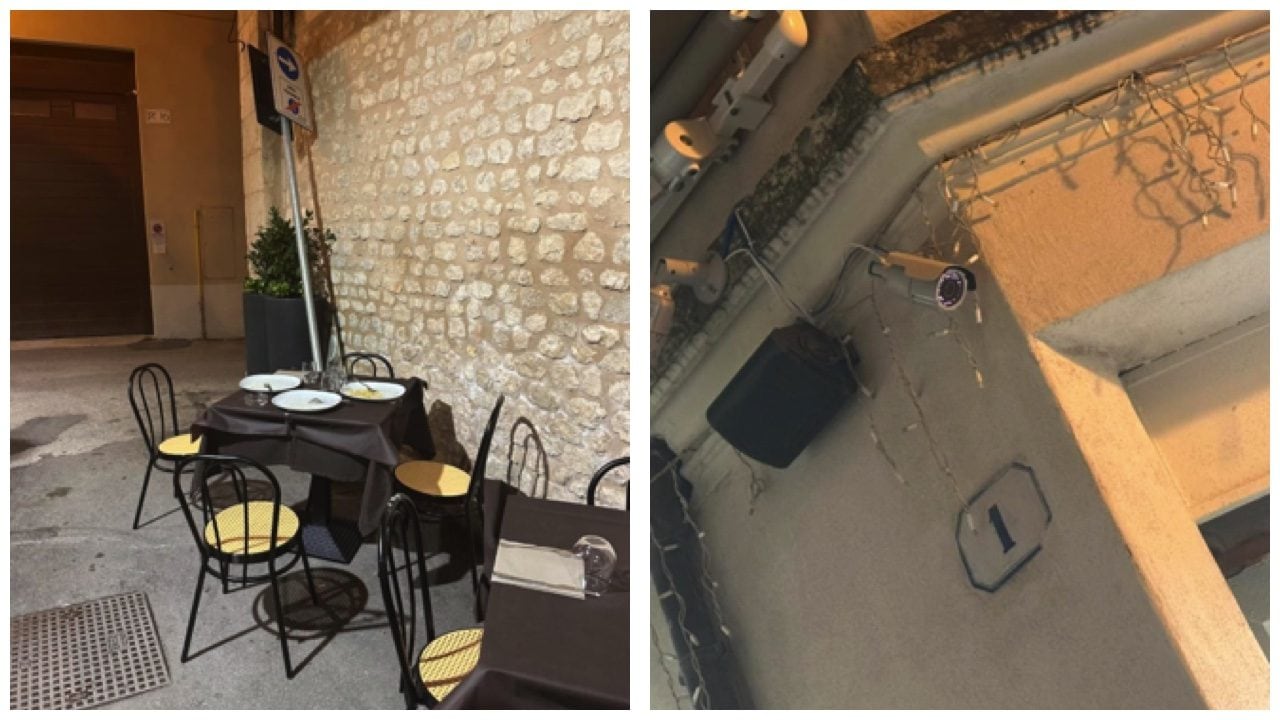 Cenano in pizzeria e fuggono, l’avvertimento del titolare: “Furbetti, non vi siete accorti delle telecamere”