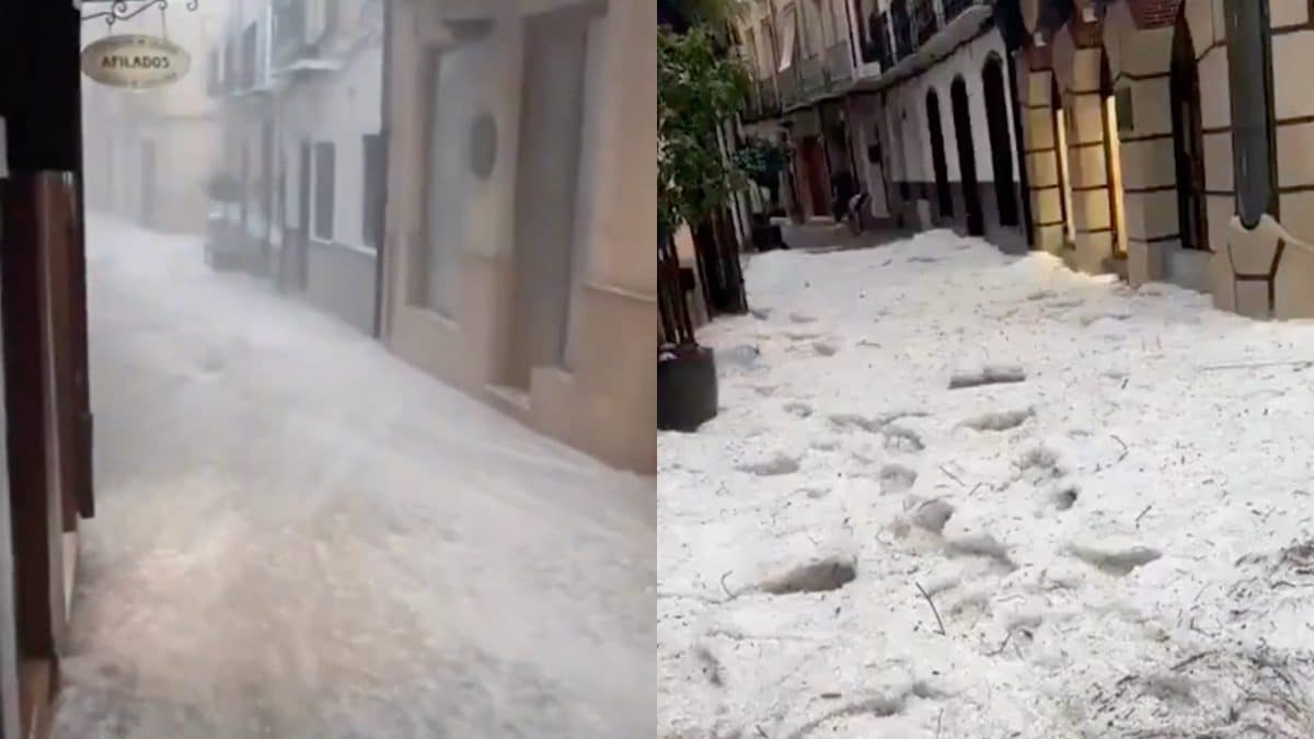 Le immagini del maltempo intenso che ha colpito la regione di Murcia, in Spagna.
