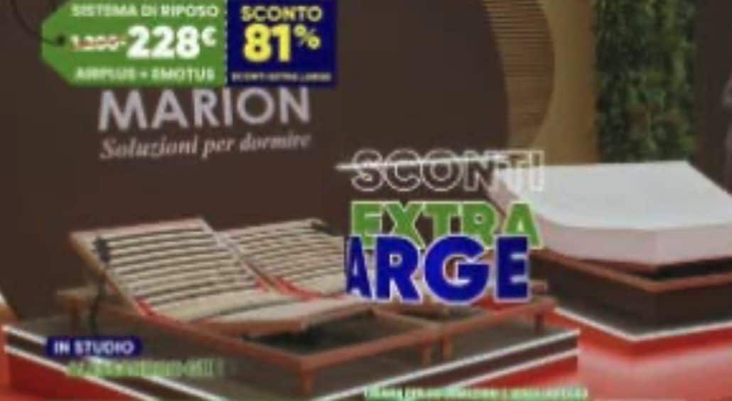Marion Materassi multata per 3 milioni di euro: “Finti sconti in televendita e affermazioni ingannevoli”