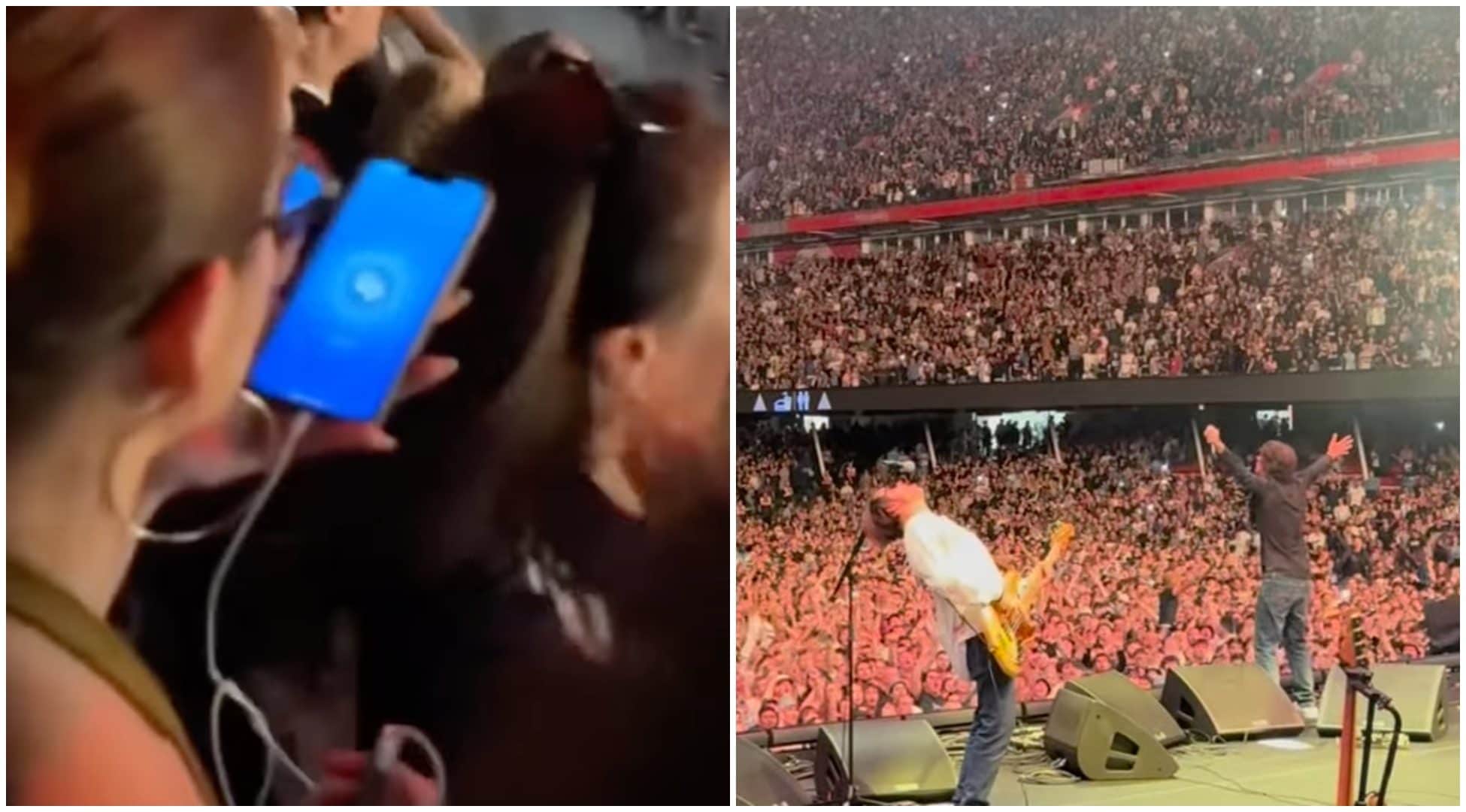 Usa Shazam per "Bitter Sweet Symphony" al concerto degli Oasis, la risposta di Richard Ashcroft