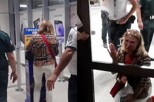 "Il suo bagaglio è fuori misura" e la lasciano a terra: lei implora di salire a bordo, la risposta di Ryanair