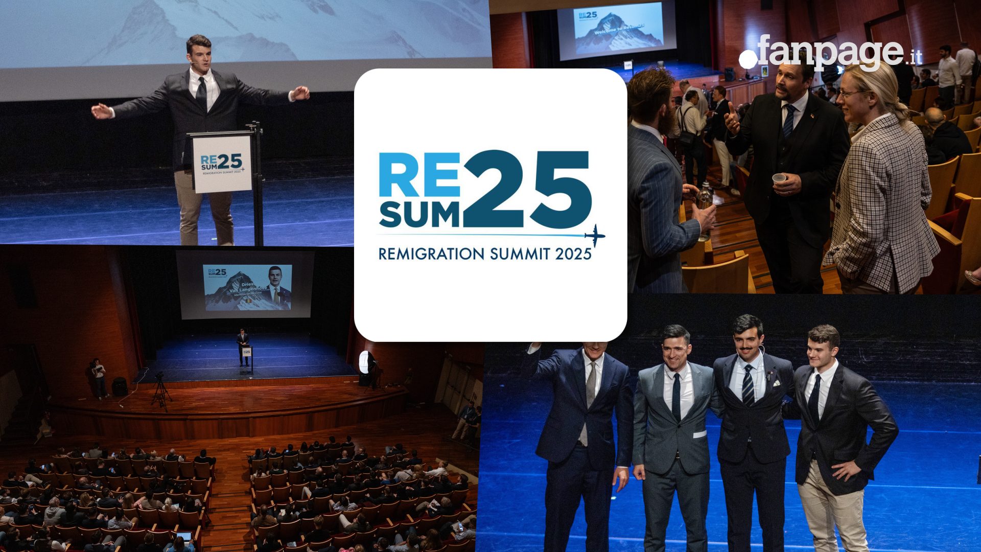 Chi c’era davvero al Remigration Summit organizzato in Italia: volti e nomi del nuovo razzismo europeo