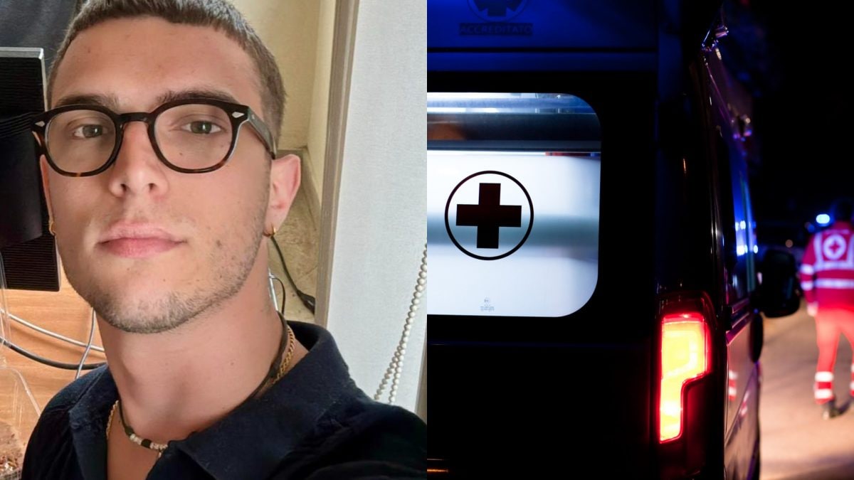 A sinistra, Alessandro Lopriore, 21 anni.