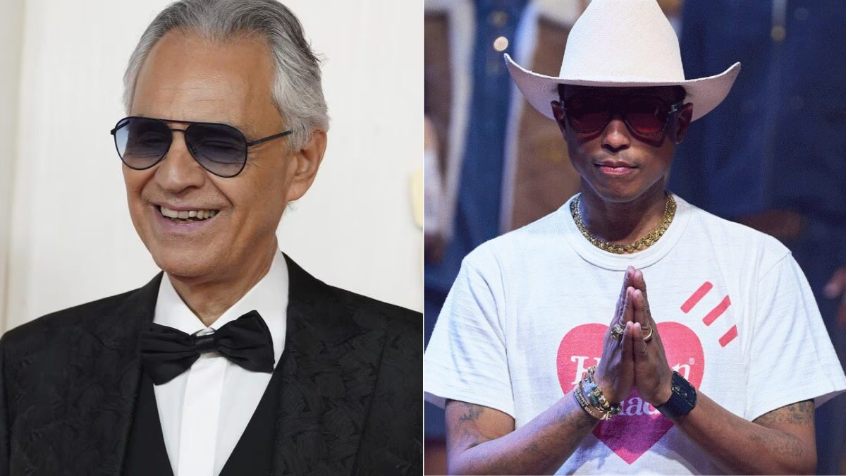 Andrea Bocelli e Pharrell, 2025