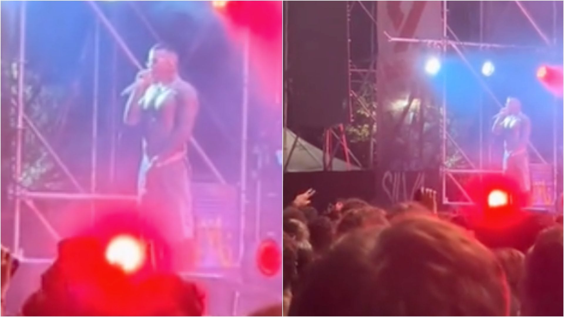 Rissa al concerto di Sfera Ebbasta, il cantante ferma la musica e lascia il palco: "Non sapete divertirvi"