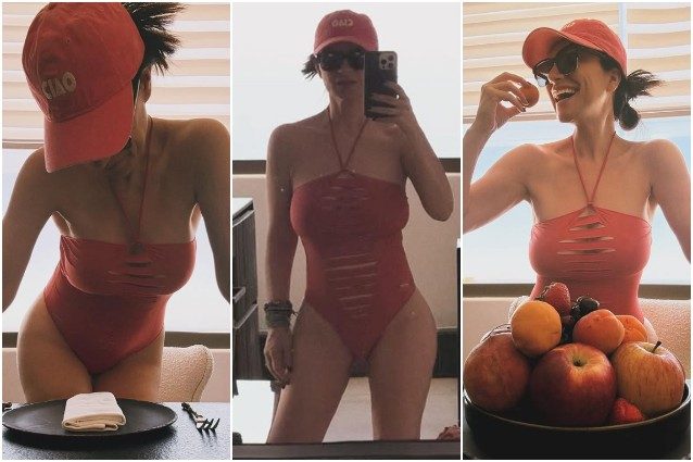 Laura Pausini risponde a una fan che le ha chiesto come si sente in costume dopo la dieta