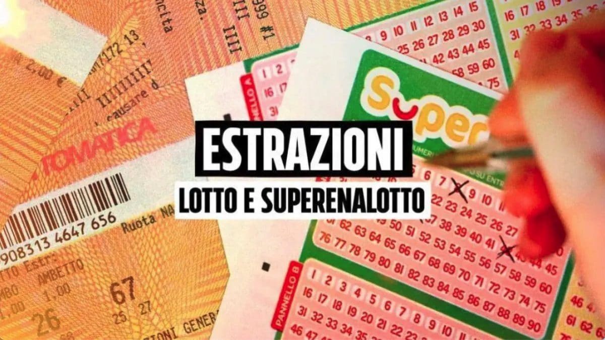 Estrazioni di Lotto, Superenalotto e 10eLotto serale di venerdì 22 agosto 2025
