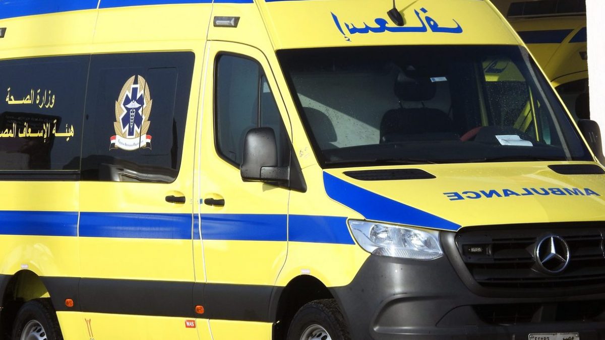 Ambulanza egiziana – Immagine di repertorio.